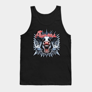 Metal Cow Tank Top